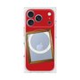 プレミアムスクエアケース with MagSafe［ Photo Frame - Red ］