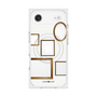 プレミアムスクエアケース with MagSafe［ Photo Frames - White ］