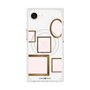 プレミアムスクエアケース with MagSafe［ Photo Frames - White ］