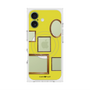 プレミアムスクエアケース with MagSafe［ Photo Frames - Yellow ］