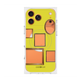 プレミアムスクエアケース with MagSafe［ Photo Frames - Yellow ］
