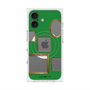 プレミアムスクエアケース with MagSafe［ Photo Frames - Green ］