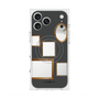 プレミアムスクエアケース with MagSafe［ Photo Frames - Gray ］