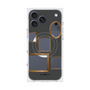 プレミアムスクエアケース with MagSafe［ Photo Frames - Gray ］
