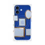 プレミアムスクエアケース with MagSafe［ Photo Frames - Blue ］