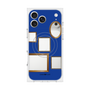 プレミアムスクエアケース with MagSafe［ Photo Frames - Blue ］