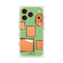 プレミアムスクエアケース with MagSafe［ Photo Frames - Light Green ］