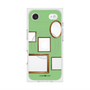 プレミアムスクエアケース with MagSafe［ Photo Frames - Light Green ］