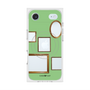 プレミアムスクエアケース with MagSafe［ Photo Frames - Light Green ］