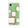 プレミアムスクエアケース with MagSafe［ Photo Frames - Light Green ］