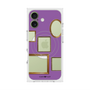プレミアムスクエアケース with MagSafe［ Photo Frames - Purple ］