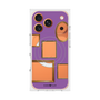 プレミアムスクエアケース with MagSafe［ Photo Frames - Purple ］