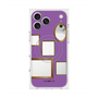 プレミアムスクエアケース with MagSafe［ Photo Frames - Purple ］
