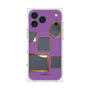 プレミアムスクエアケース with MagSafe［ Photo Frames - Purple ］