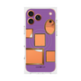 プレミアムスクエアケース with MagSafe［ Photo Frames - Purple ］