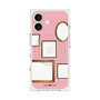 プレミアムスクエアケース with MagSafe［ Photo Frames - Pink ］