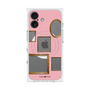 プレミアムスクエアケース with MagSafe［ Photo Frames - Pink ］