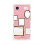 プレミアムスクエアケース with MagSafe［ Photo Frames - Pink ］