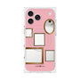 プレミアムスクエアケース with MagSafe［ Photo Frames - Pink ］