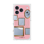 プレミアムスクエアケース with MagSafe［ Photo Frames - Pink ］