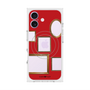 プレミアムスクエアケース with MagSafe［ Photo Frames - Red ］