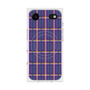 プレミアムスクエアケース with MagSafe［ Tartan Check - Purple ］