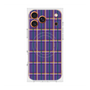 プレミアムスクエアケース with MagSafe［ Tartan Check - Purple ］