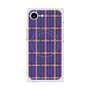 プレミアムスクエアケース with MagSafe［ Tartan Check - Purple ］