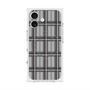 プレミアムスクエアケース with MagSafe［ Tartan Check - Gray ］