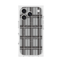 プレミアムスクエアケース with MagSafe［ Tartan Check - Gray ］