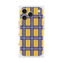 プレミアムスクエアケース with MagSafe［ Tartan Check - Yellow ］