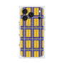プレミアムスクエアケース with MagSafe［ Tartan Check - Yellow ］