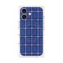プレミアムスクエアケース with MagSafe［ Tartan Check - Blue ］
