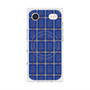プレミアムスクエアケース with MagSafe［ Tartan Check - Blue ］