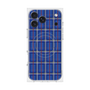 プレミアムスクエアケース with MagSafe［ Tartan Check - Blue ］