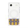 プレミアムスクエアケース with MagSafe［ CASEPLAY Tartan Check - Yellow ］