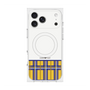 プレミアムスクエアケース with MagSafe［ CASEPLAY Tartan Check - Yellow ］
