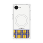 プレミアムスクエアケース with MagSafe［ CASEPLAY Tartan Check - Yellow ］