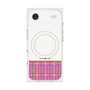 プレミアムスクエアケース with MagSafe［ CASEPLAY Tartan Check - Pink ］