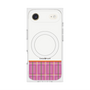 プレミアムスクエアケース with MagSafe［ CASEPLAY Tartan Check - Pink ］