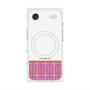 プレミアムスクエアケース with MagSafe［ CASEPLAY Tartan Check - Pink ］