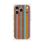 プレミアムスクエアケース with MagSafe［ Colorful Stripe ］