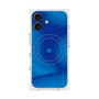 プレミアムスクエアケース with MagSafe［ CASEPLAY Winding Pattern - Blue ］