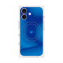 プレミアムスクエアケース with MagSafe［ CASEPLAY Winding Pattern - Blue ］