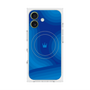 プレミアムスクエアケース with MagSafe［ CASEPLAY Winding Pattern - Blue ］