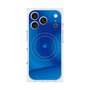 プレミアムスクエアケース with MagSafe［ CASEPLAY Winding Pattern - Blue ］