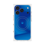 プレミアムスクエアケース with MagSafe［ CASEPLAY Winding Pattern - Blue ］
