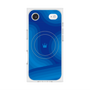 プレミアムスクエアケース with MagSafe［ CASEPLAY Winding Pattern - Blue ］