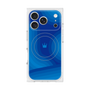 プレミアムスクエアケース with MagSafe［ CASEPLAY Winding Pattern - Blue ］