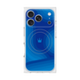 プレミアムスクエアケース with MagSafe［ CASEPLAY Winding Pattern - Blue ］